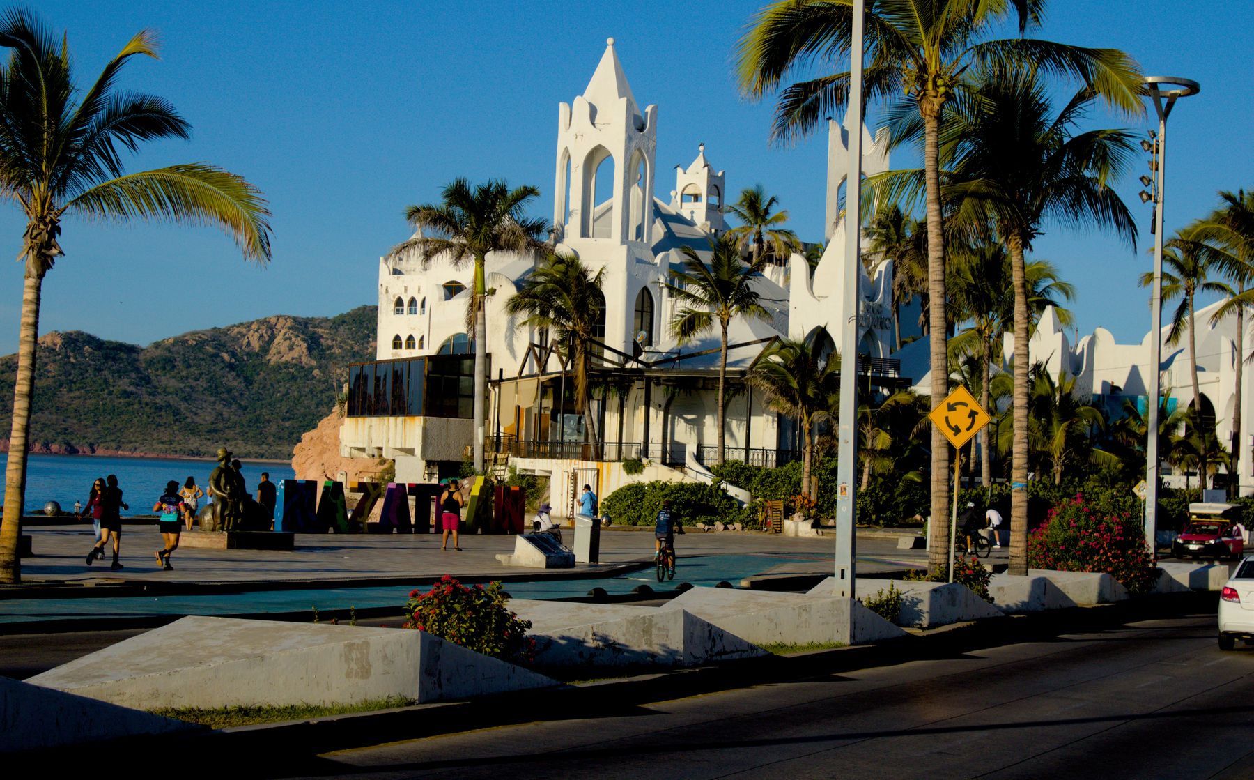Vista costera real de Mazatlán, Sinaloa